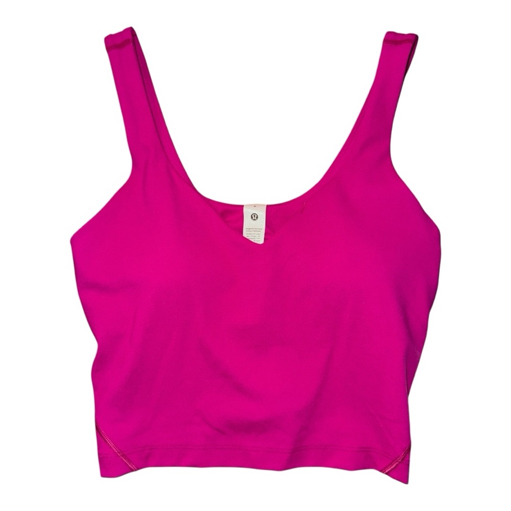 Lululemon Align Tank Top *Light Support, A/B Cup, Ripened Raspberry, Size 4 NWT - Picture 3 of 4